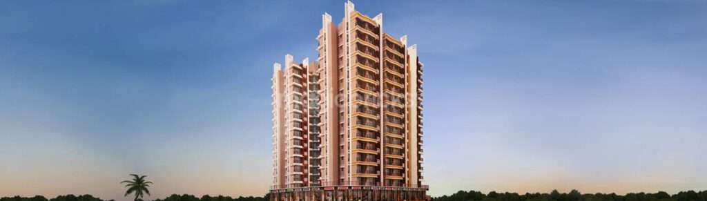 An Exterior view of Sai Enclave Phase 1 Project by Radheya Construction Company