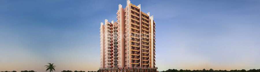 An Exterior view of Sai Enclave Phase 1 Project by Radheya Construction Company