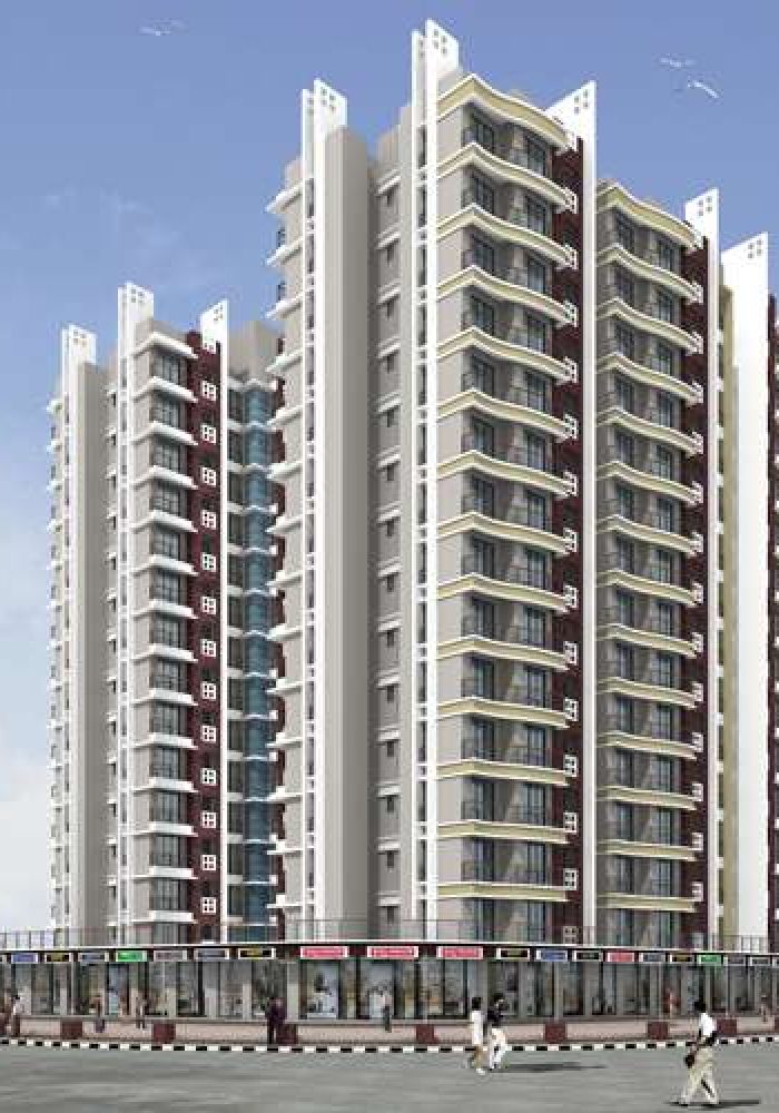 An Exterior view of Sai Enclave Phase 1 Project by Radheya Construction Company